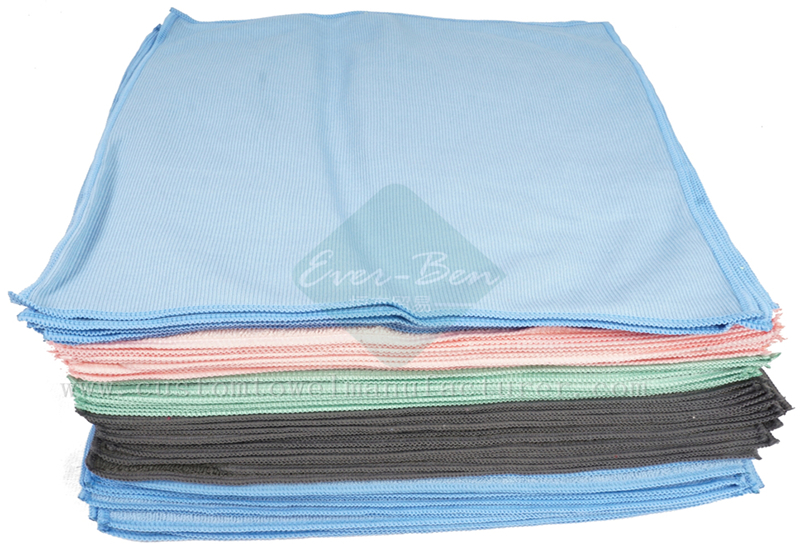 China Bulk Custom best microfiber cleaning cloths for home bath towels supplier